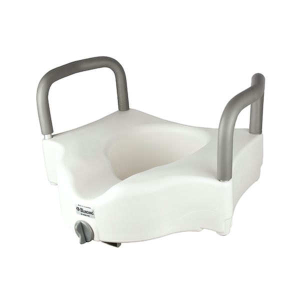 Alza baño con apoya brazo