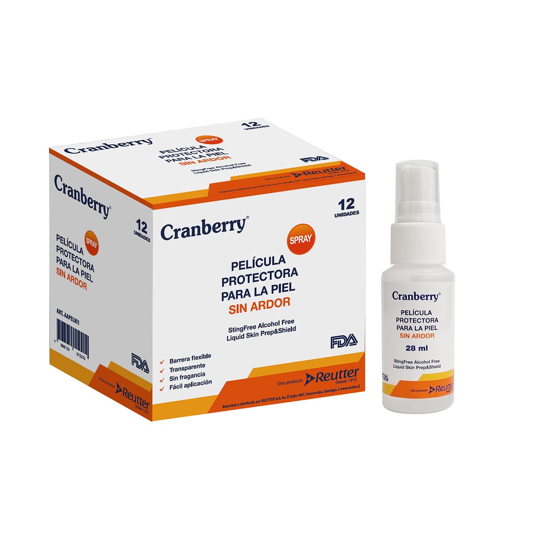 Pelicula protectora cranberry 28ml (unidad)