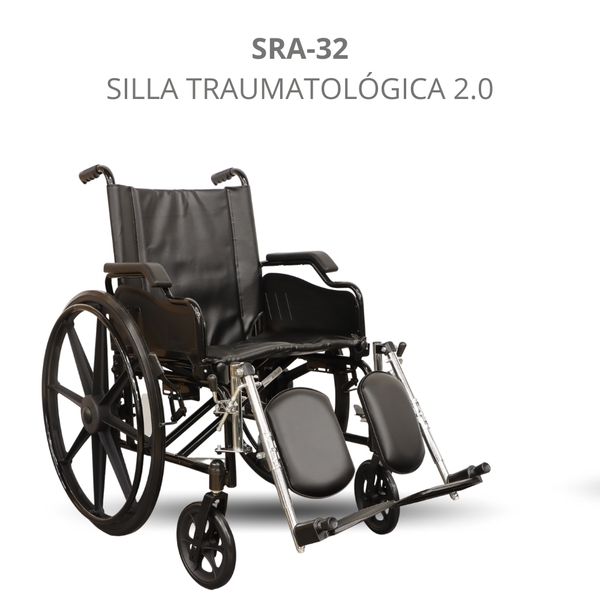 Silla de ruedas traumatologica